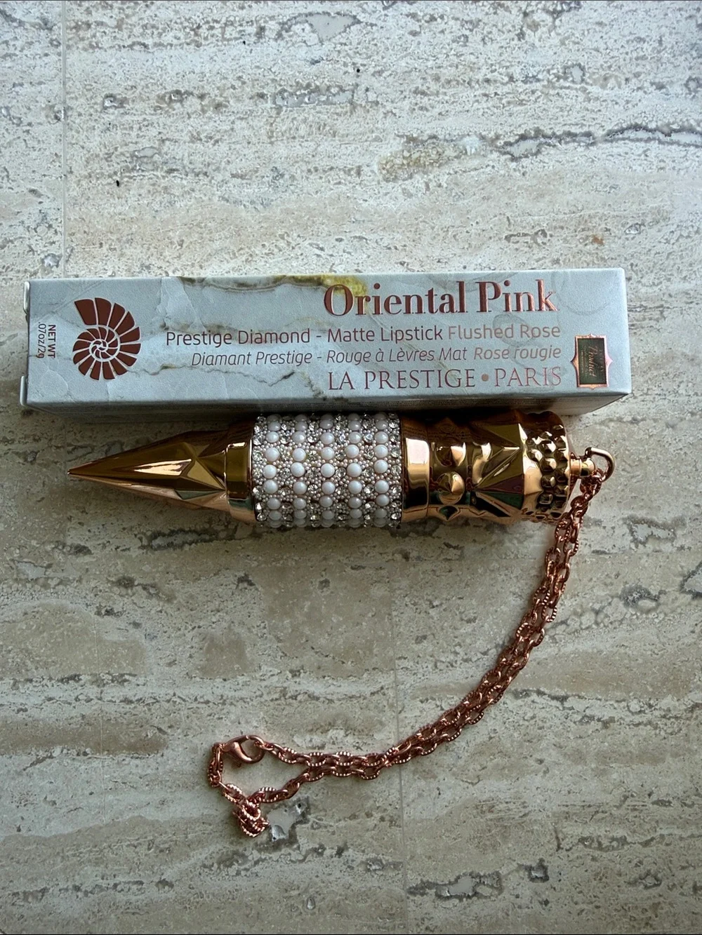 Matte Lipstick — Oriental Pink